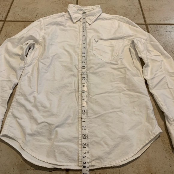 American Eagle Outfitters Athletic Fit Button-Up Shirt - S - Picture 5 of 5